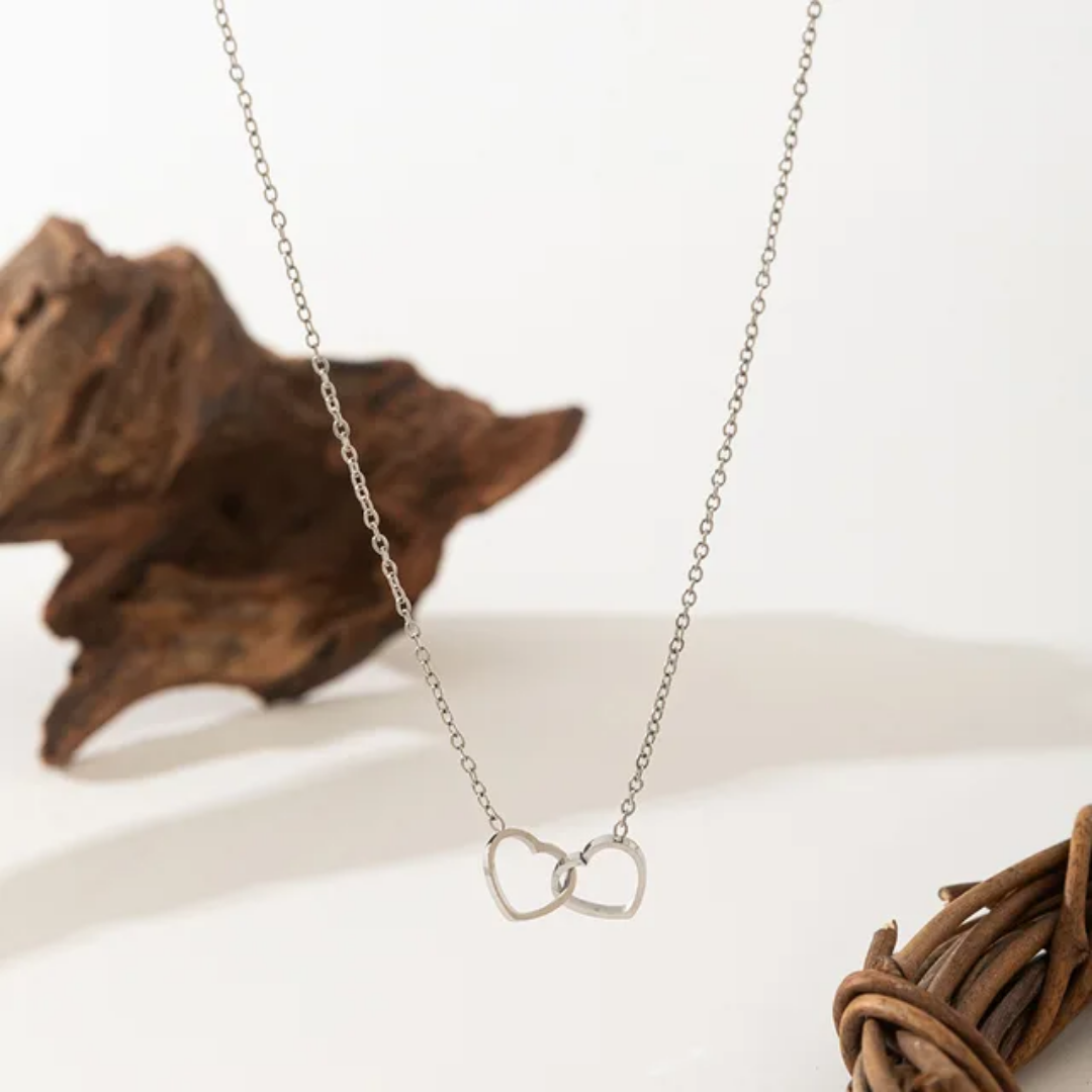 Intertwined Hearts Necklace
