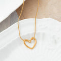 Hollow Heart Necklace