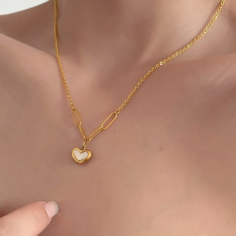 Linked Heart Necklace