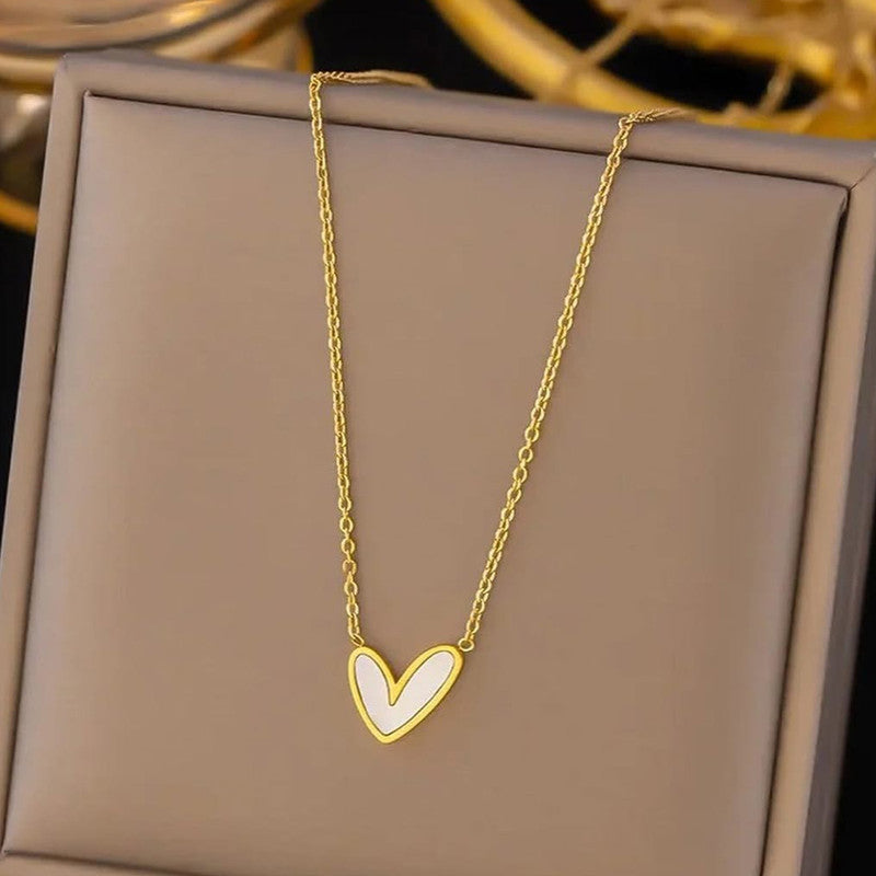 Reversible Heart Necklace