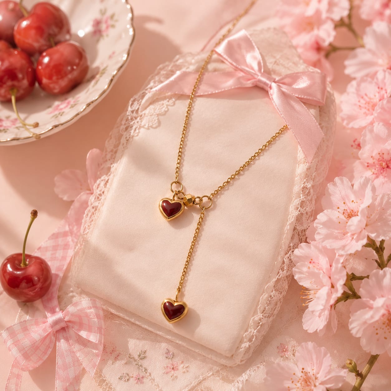 Becoming Her Heart pendant