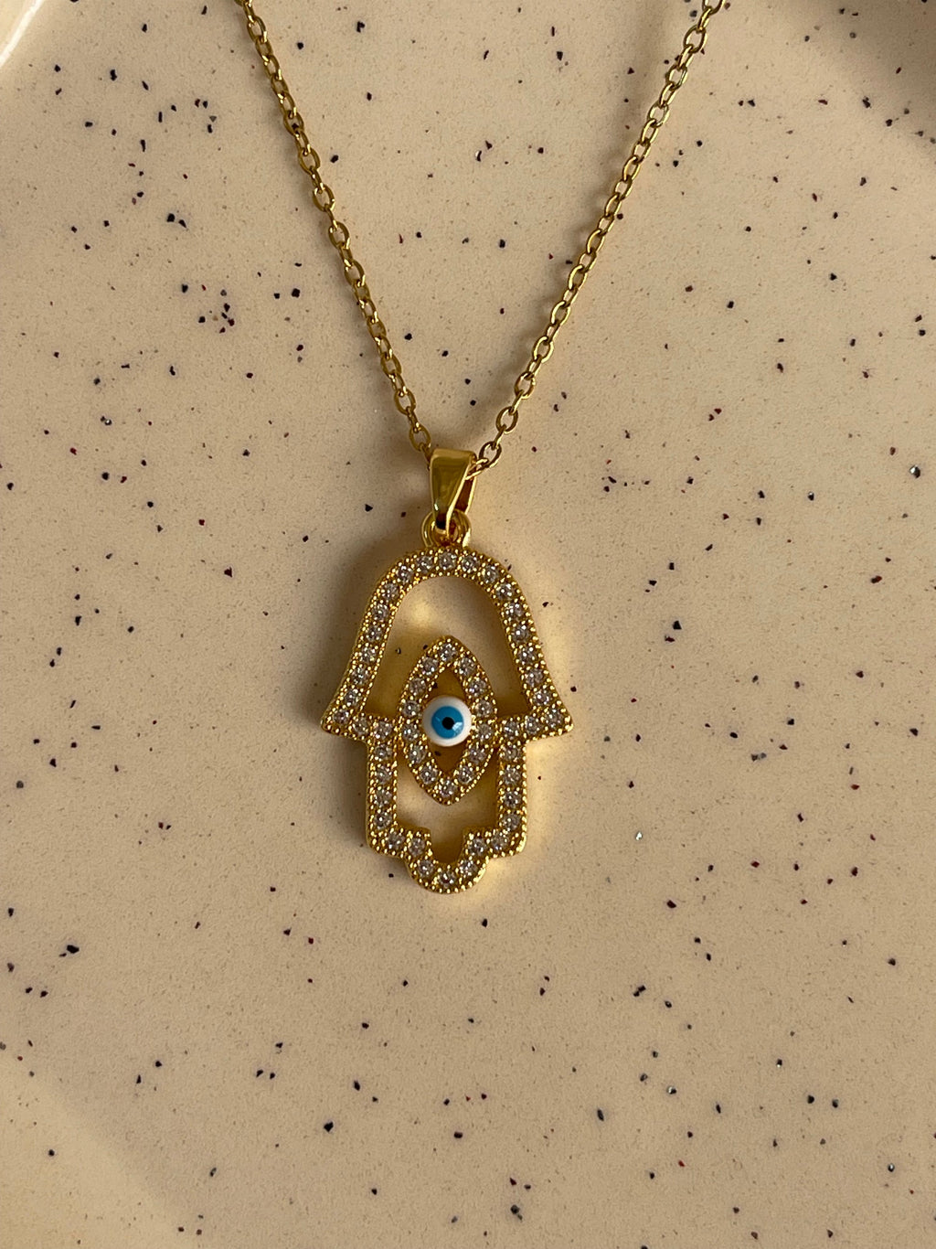 Aurelia Hamsa Necklace 🪬