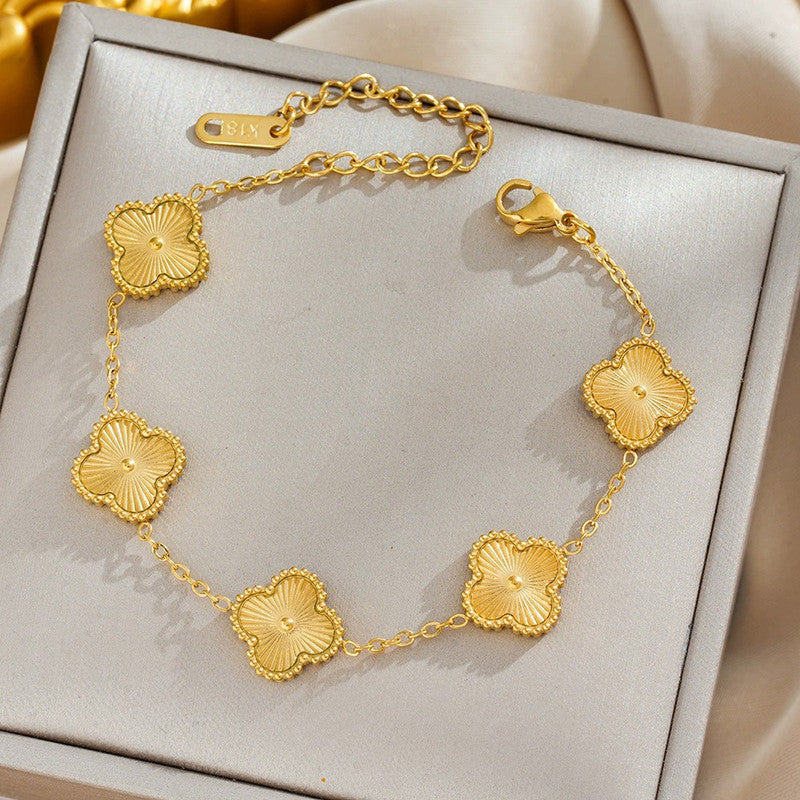 Clover Chain Bracelet