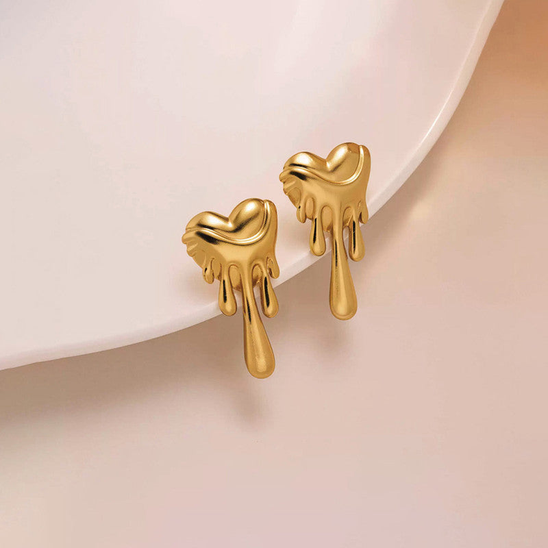 Drip Heart Earrings ❤️