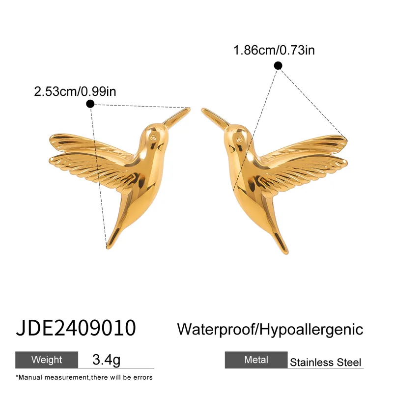 Hummingbird Flight Earrings 🕊️