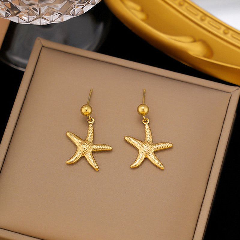 Celeste Starfish Drop Earrings ⭐🌊