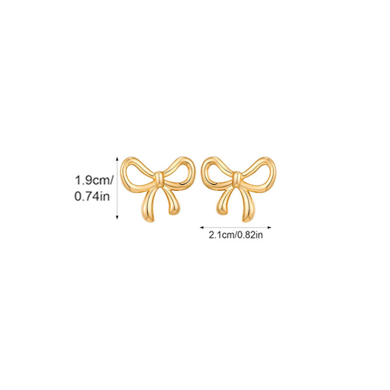 Coquette Bow Stud Earrings 🎀