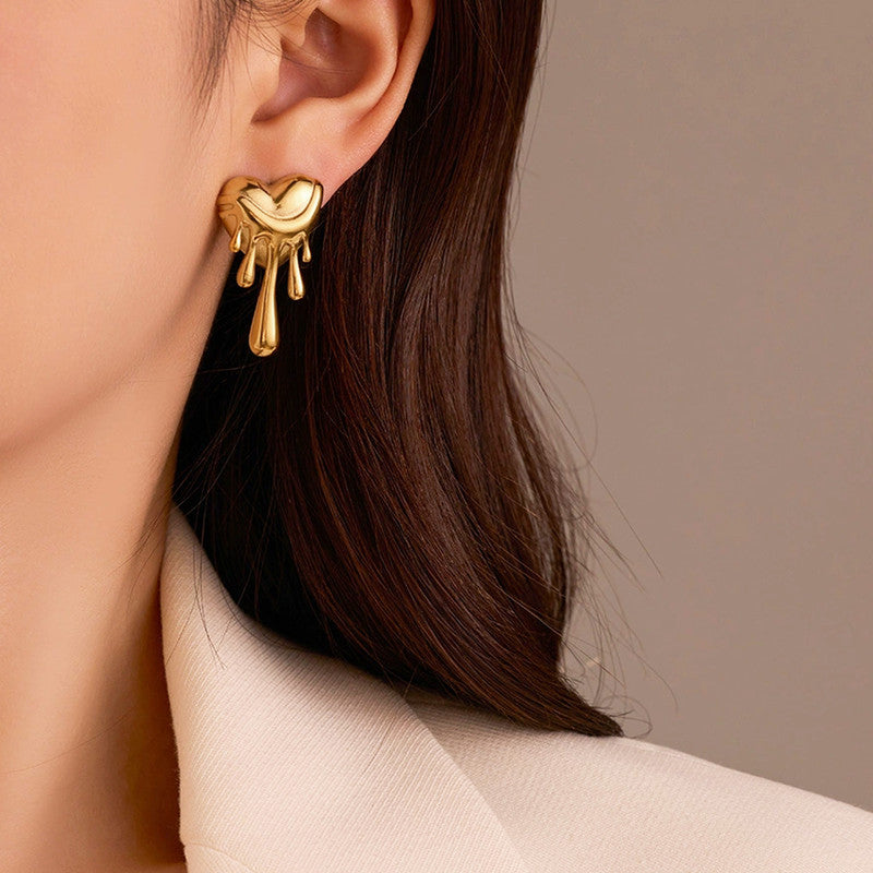 Drip Heart Earrings ❤️