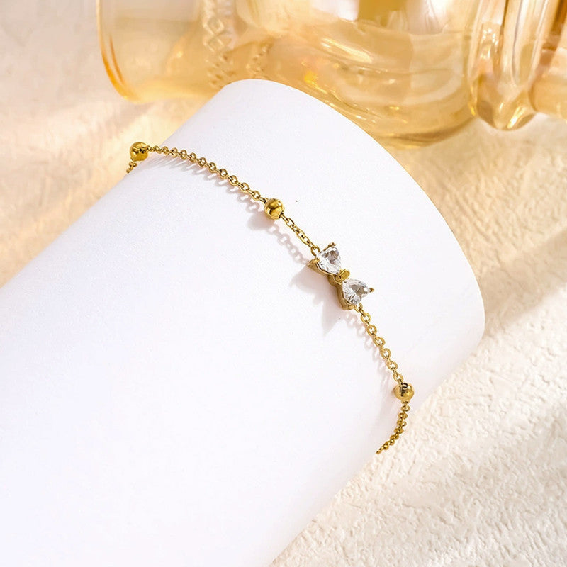 Bow Stone Bracelet 🎀
