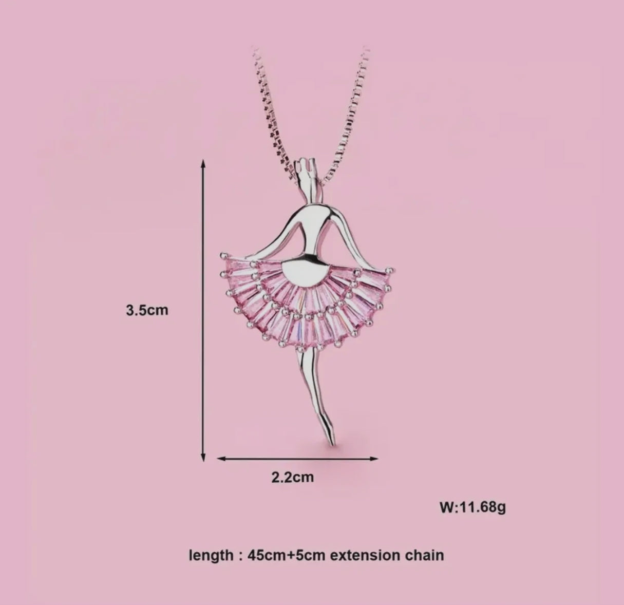 Ballet Dancing Necklace 🩰