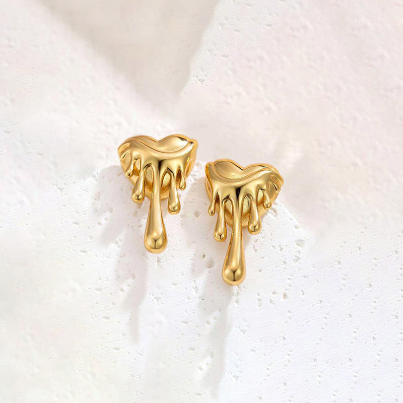 Drip Heart Earrings ❤️
