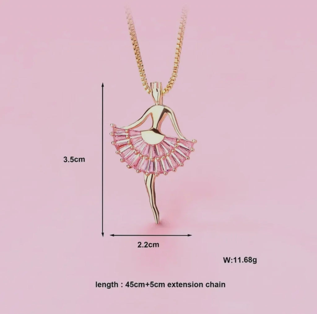 Ballet Dancing Necklace 🩰
