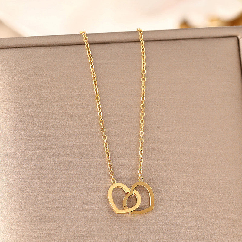 Intertwined Hearts Necklace