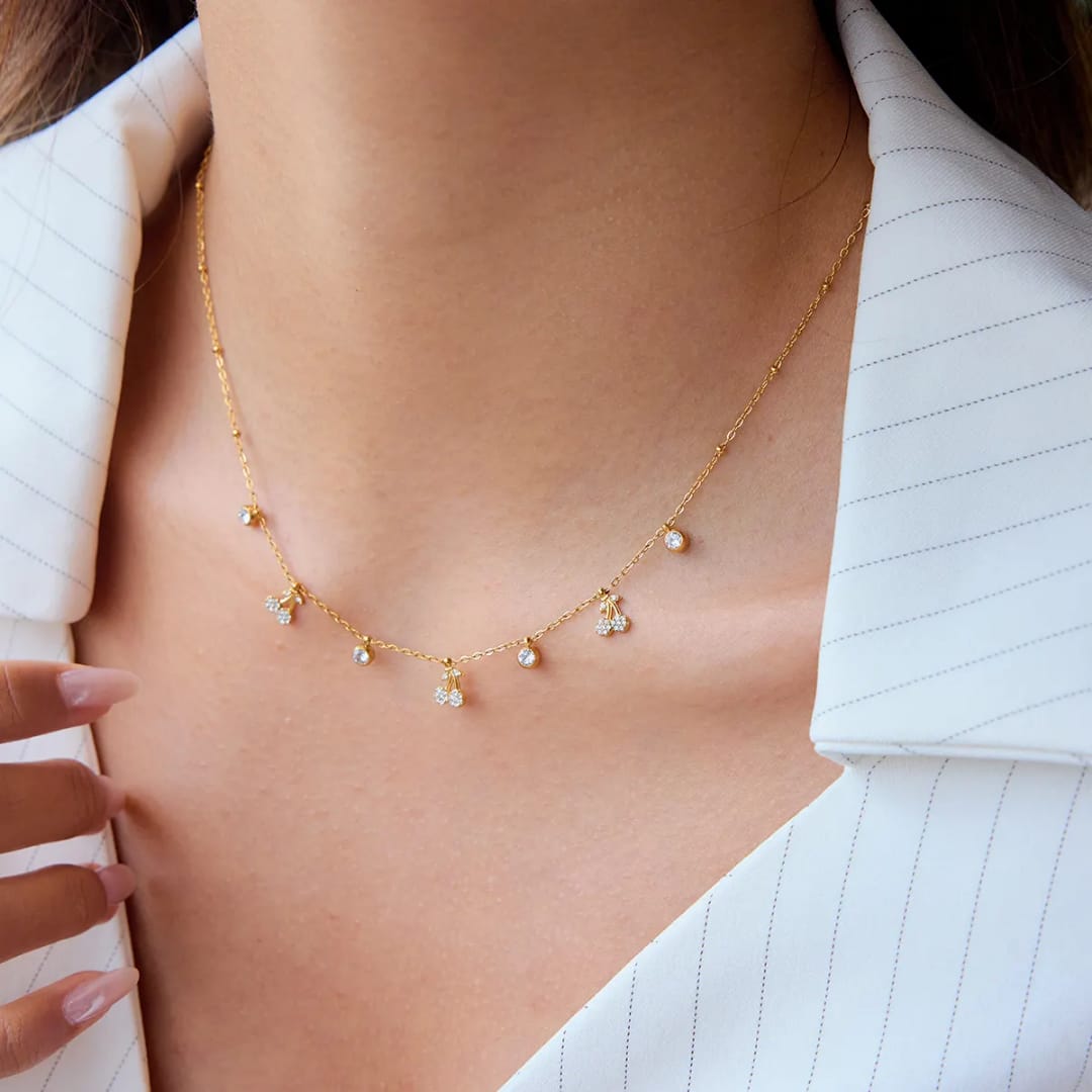 🍒 Cherry Éclat Necklace