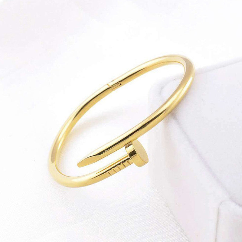 Nail Bangle Bracelet