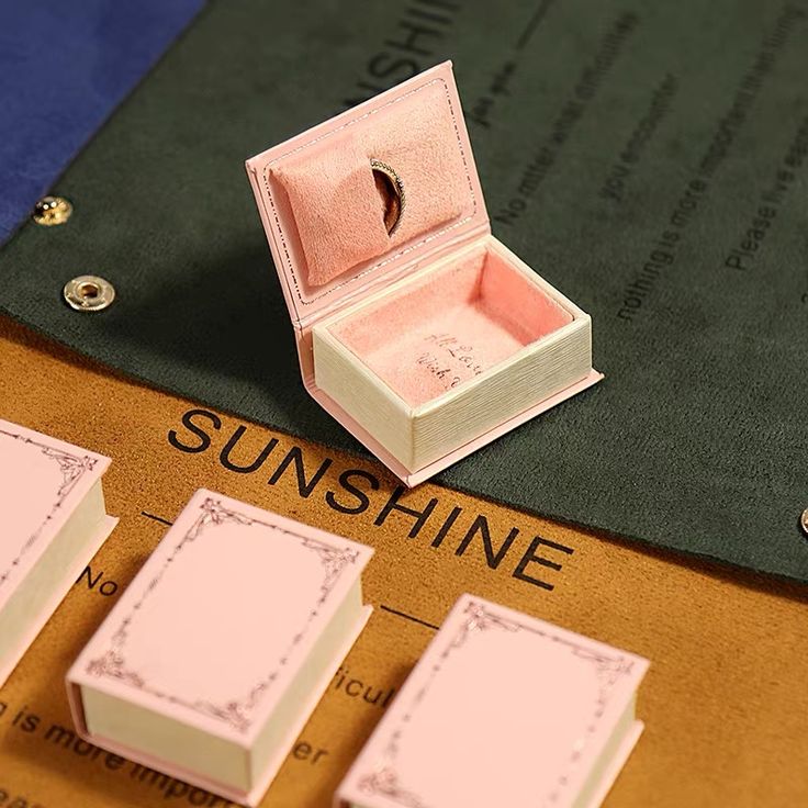 The Little Luxe Diary Jewellery Box