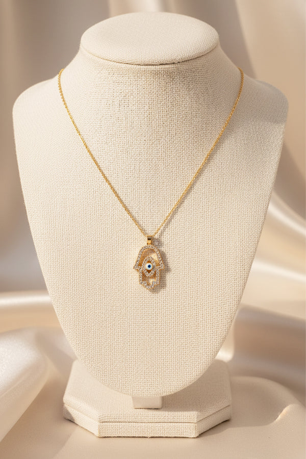 Aurelia Hamsa Necklace 🪬
