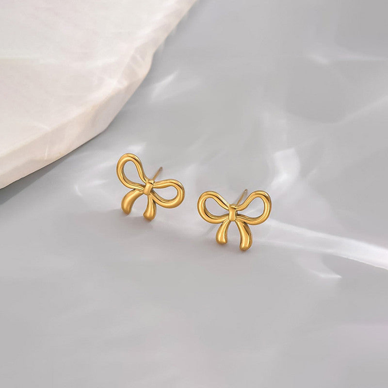 Coquette Bow Stud Earrings 🎀