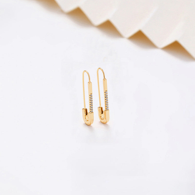 Pinéa Safety Pin Earrings
