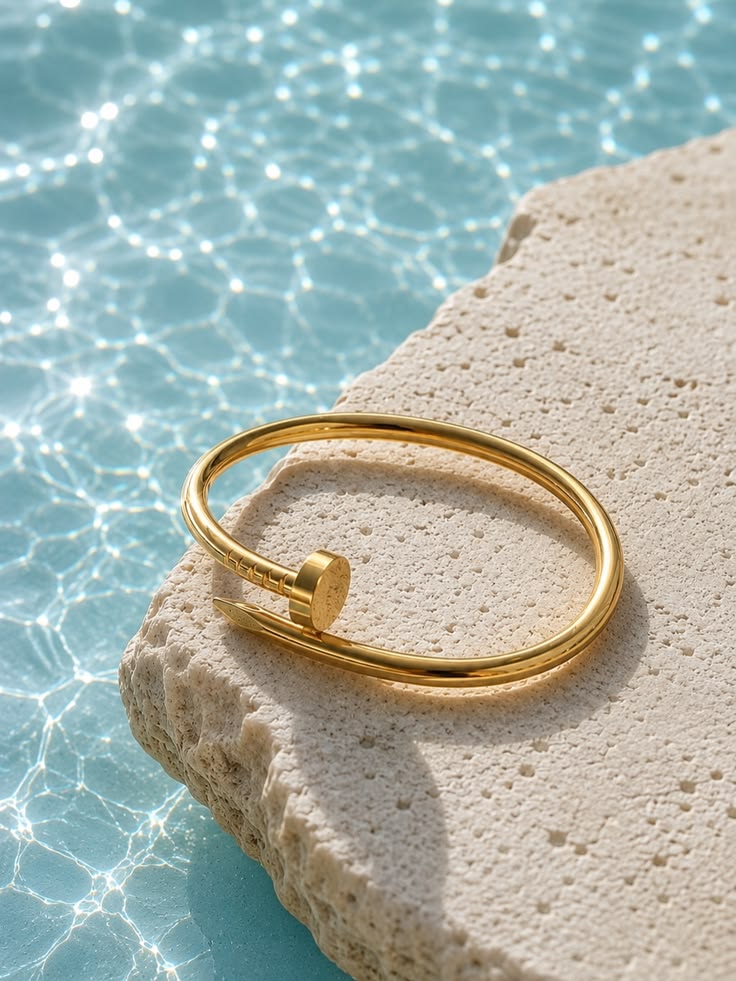 Nail Bangle Bracelet