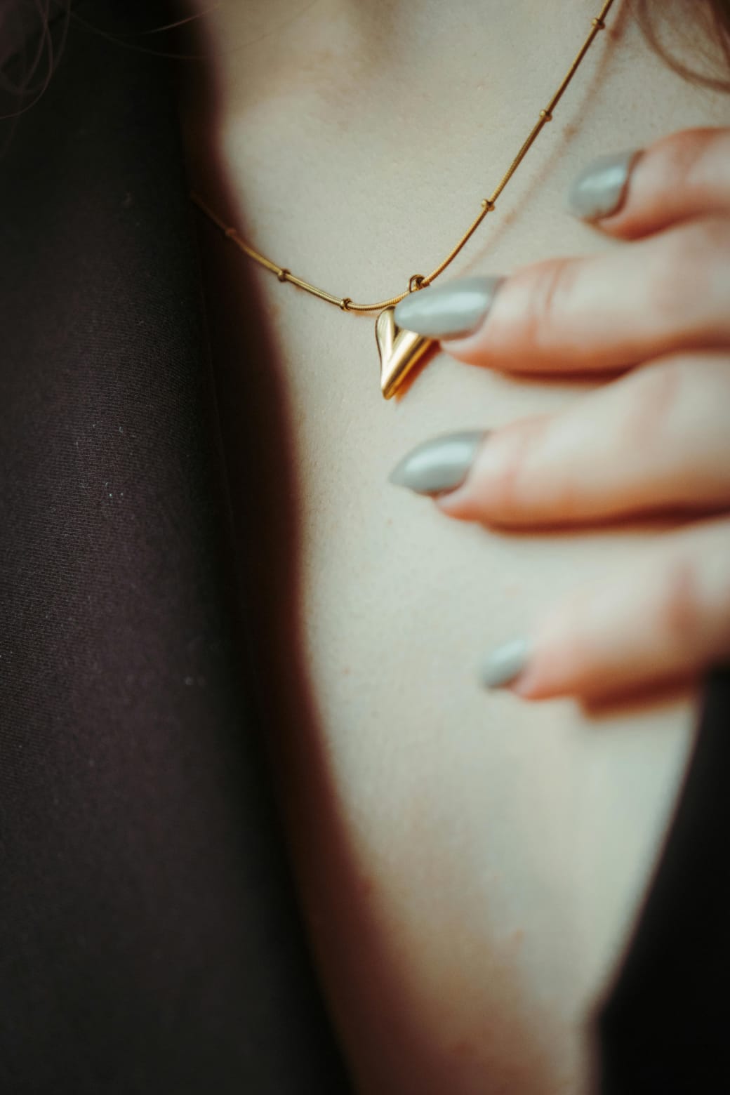 Heart Lariat Necklace