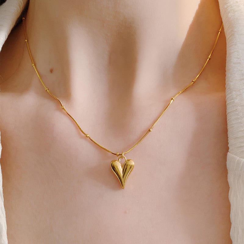 Heart Lariat Necklace