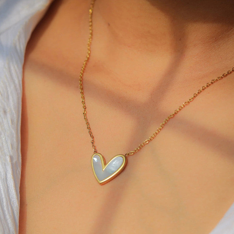 Reversible Heart Necklace