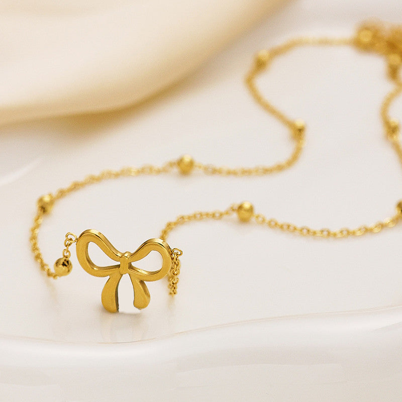 Coquette Bow Necklace 🎀
