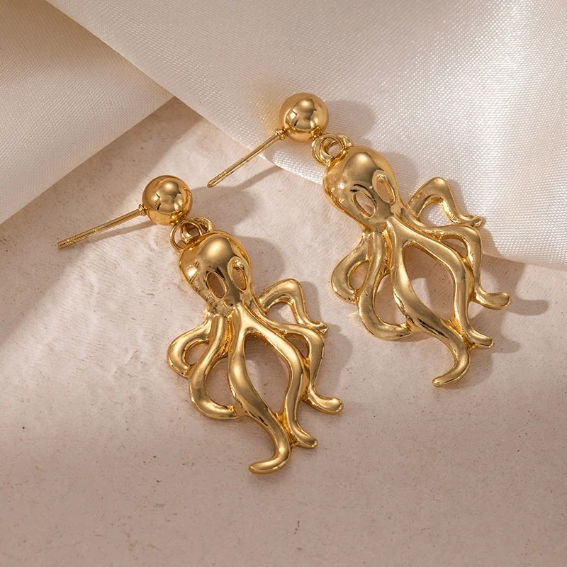 Octopus Earrings 🐙
