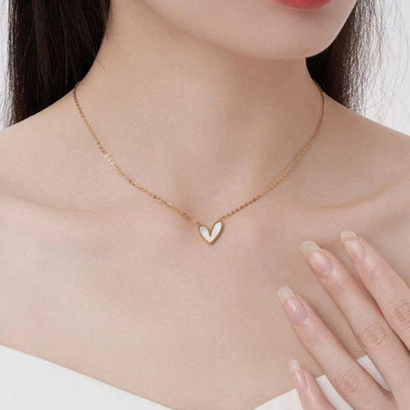 Reversible Heart Necklace
