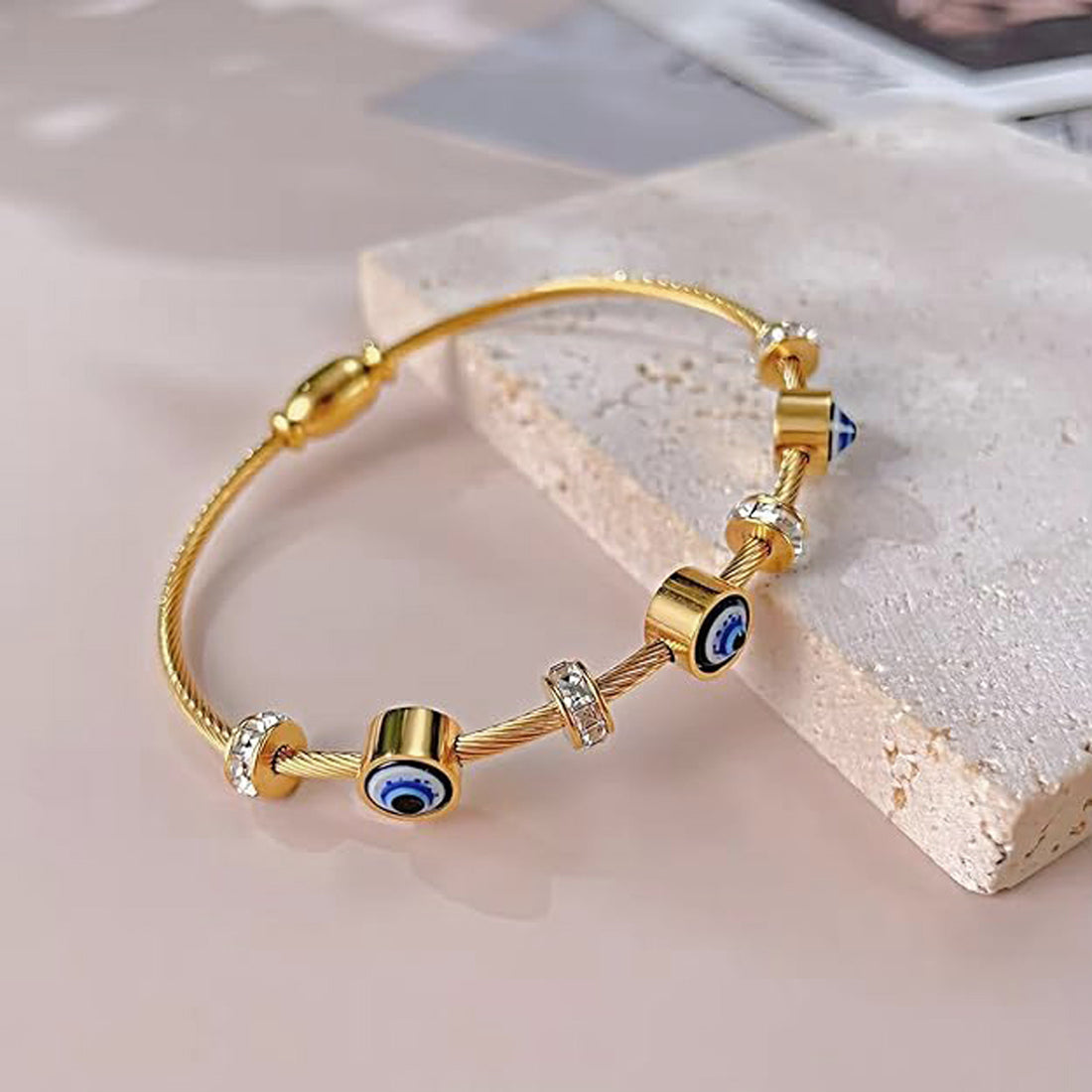 Adjustable Evil Eye Bracelet 🧿