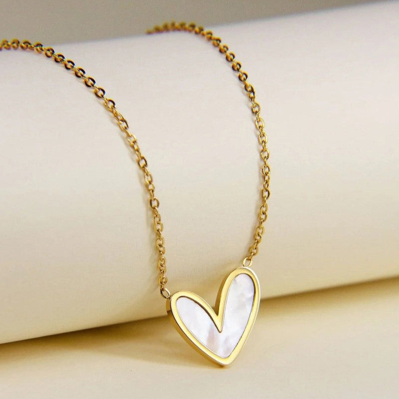 Reversible Heart Necklace
