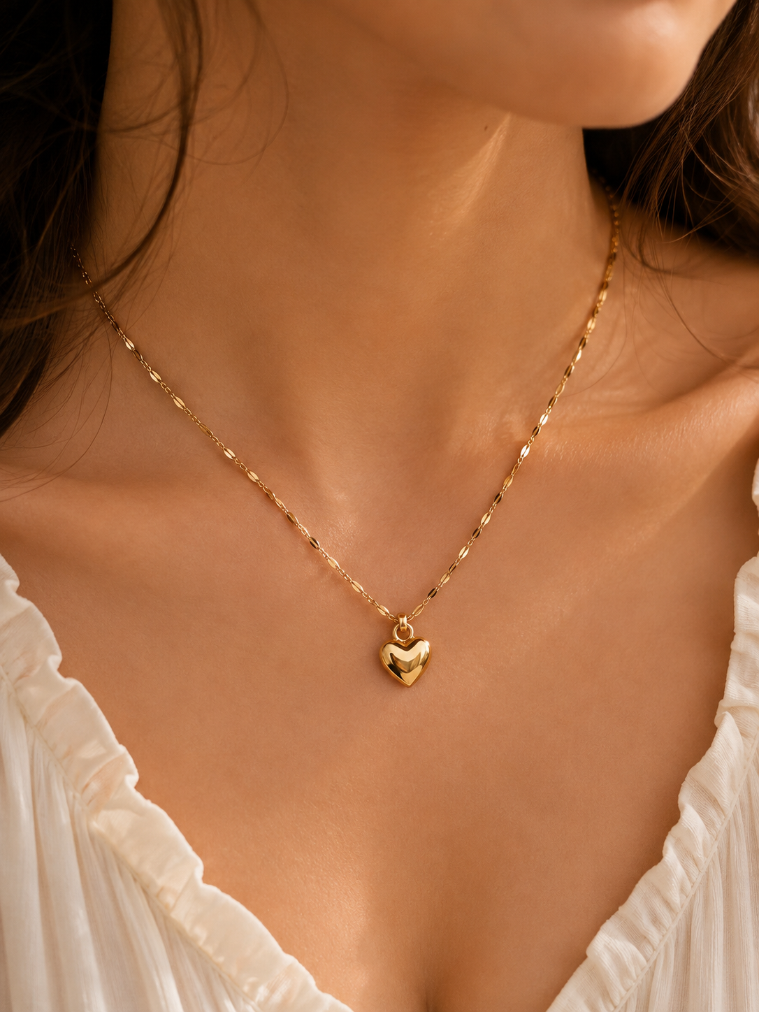 Heart Link Necklace ❤️