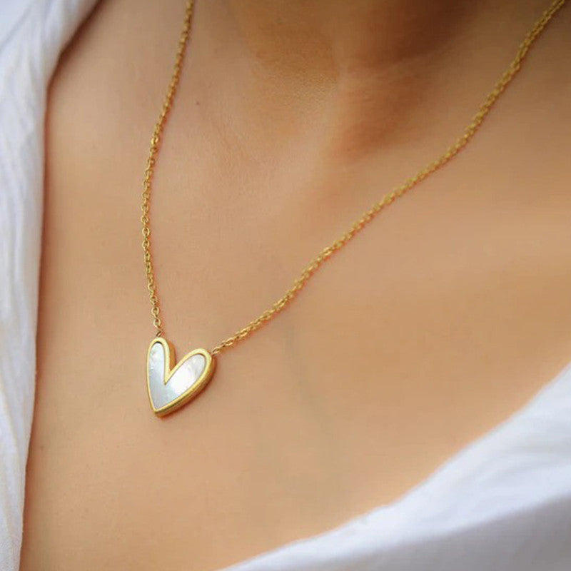Reversible Heart Necklace