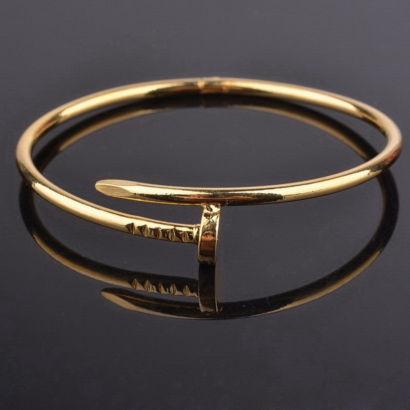 Nail Bangle Bracelet