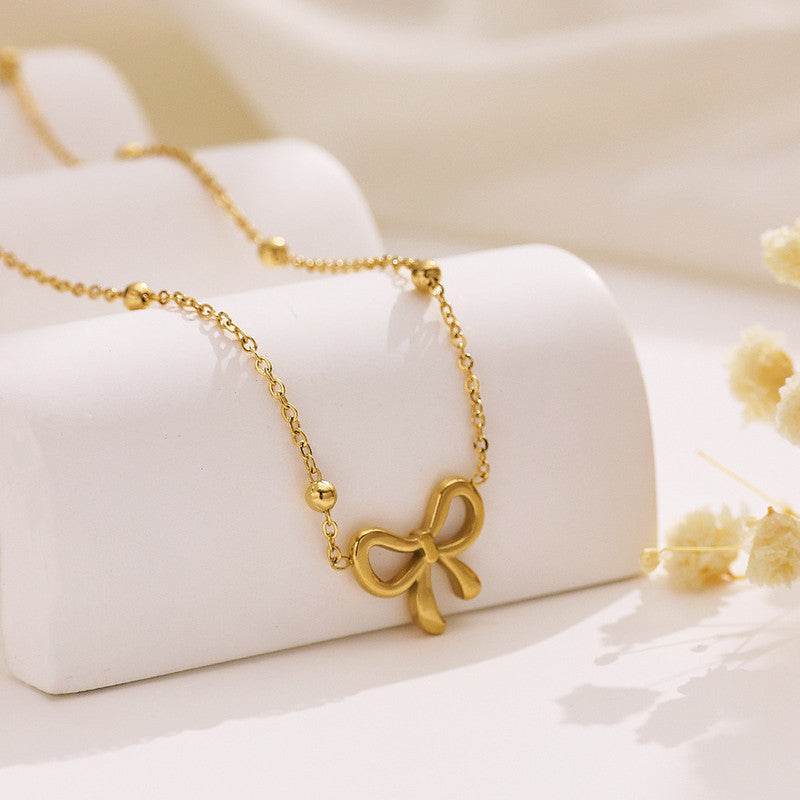 Coquette Bow Necklace 🎀