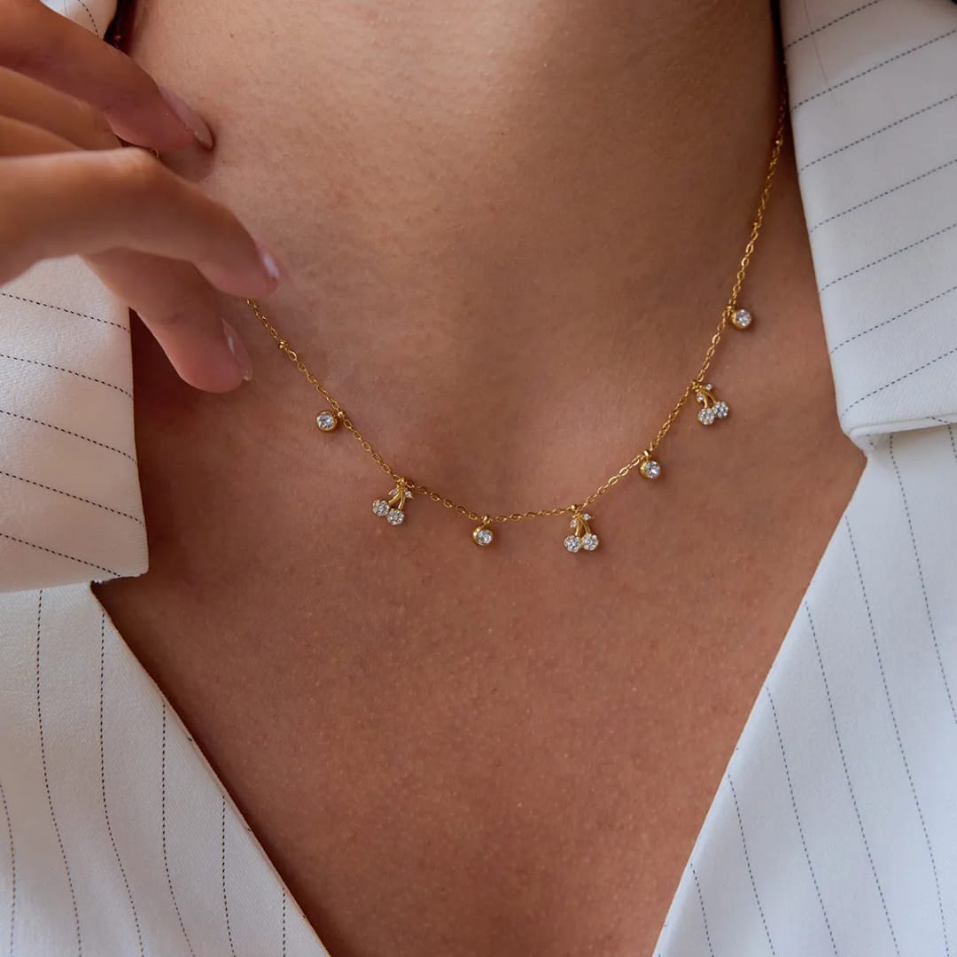 🍒 Cherry Éclat Necklace