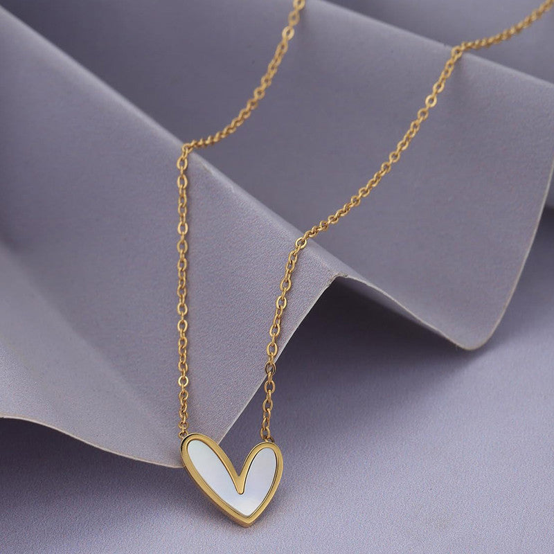 Reversible Heart Necklace