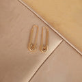 Pinéa Safety Pin Earrings