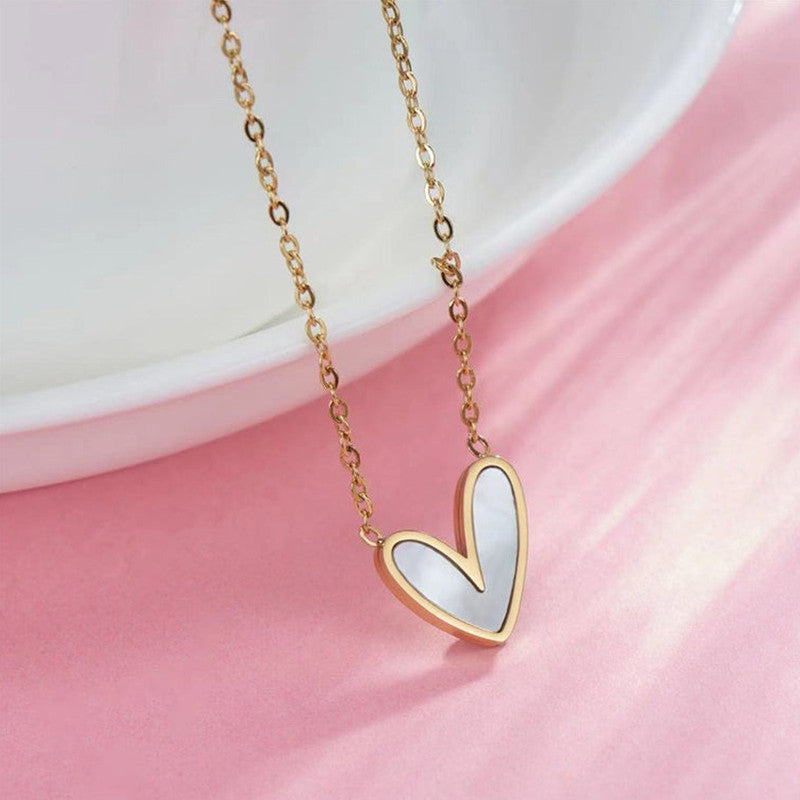Reversible Heart Necklace