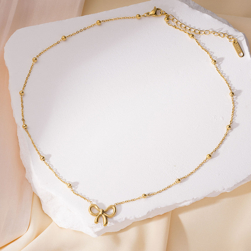 Coquette Bow Necklace 🎀