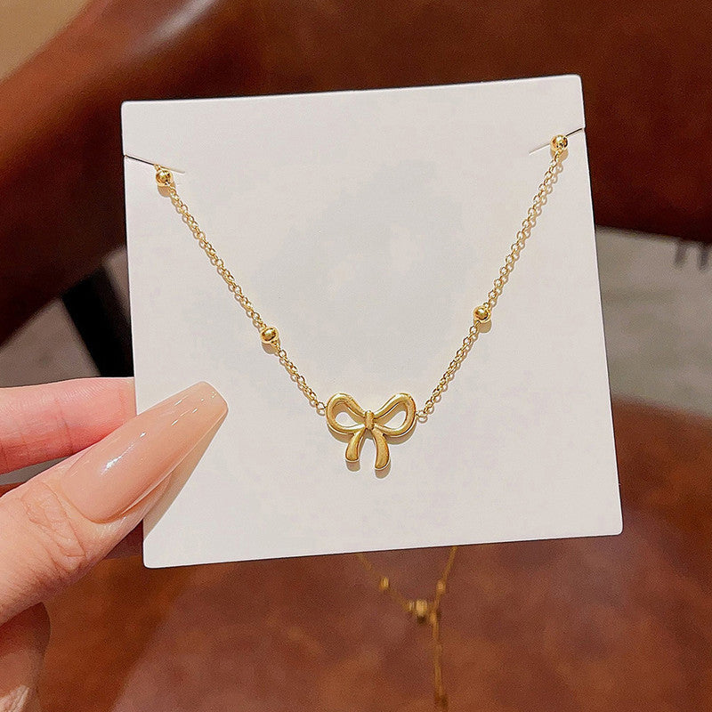 Coquette Bow Necklace 🎀