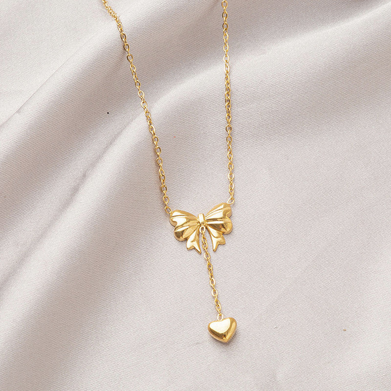 Sweetheart Bow Necklace