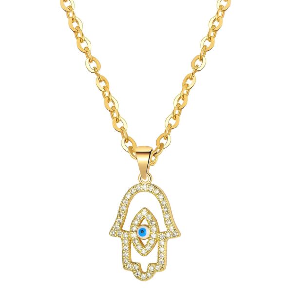 Aurelia Hamsa Necklace 🪬