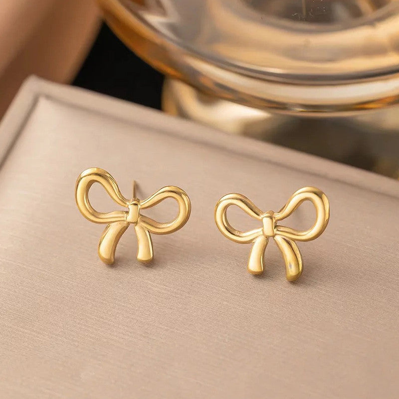 Coquette Bow Stud Earrings 🎀