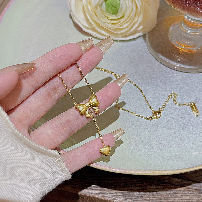 Sweetheart Bow Necklace