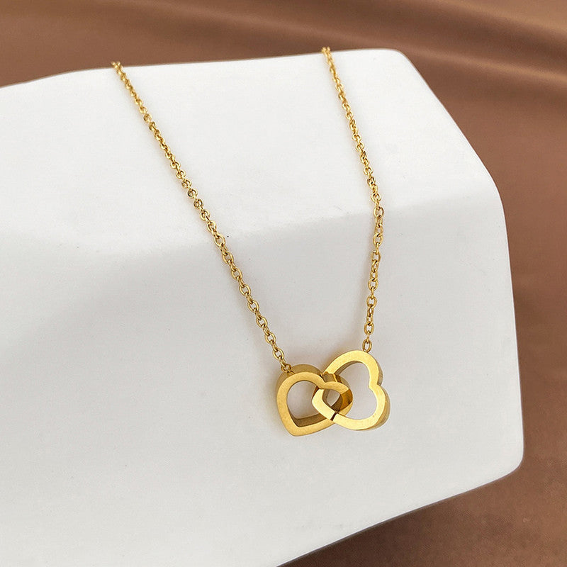 Intertwined Hearts Necklace