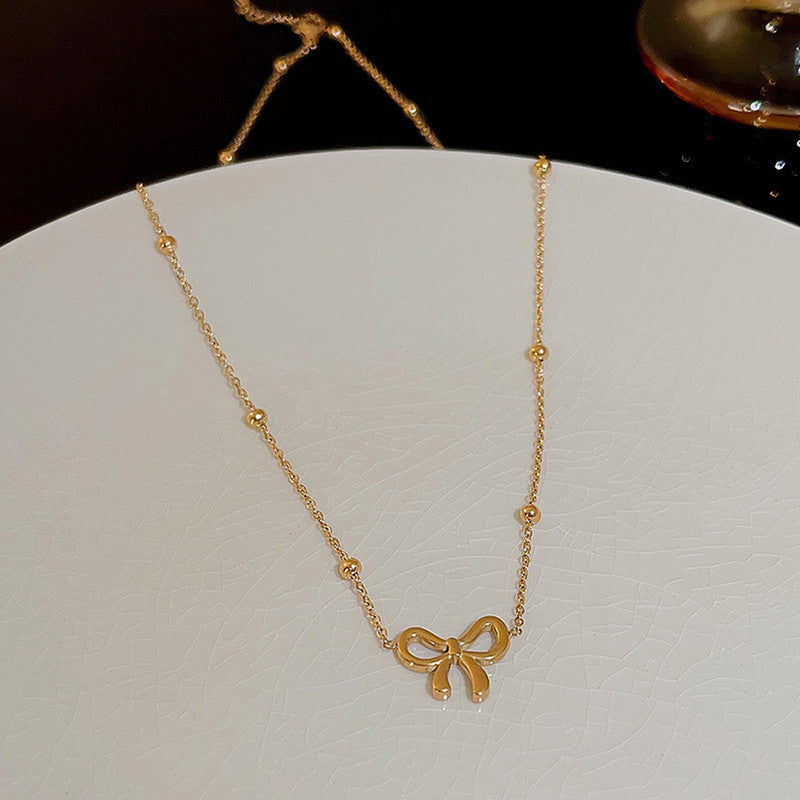 Coquette Bow Necklace 🎀