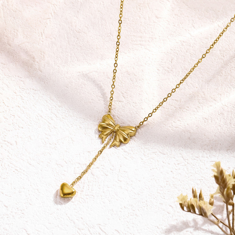 Sweetheart Bow Necklace
