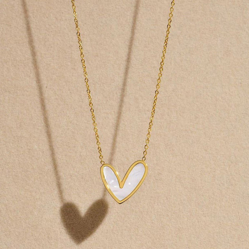 Reversible Heart Necklace